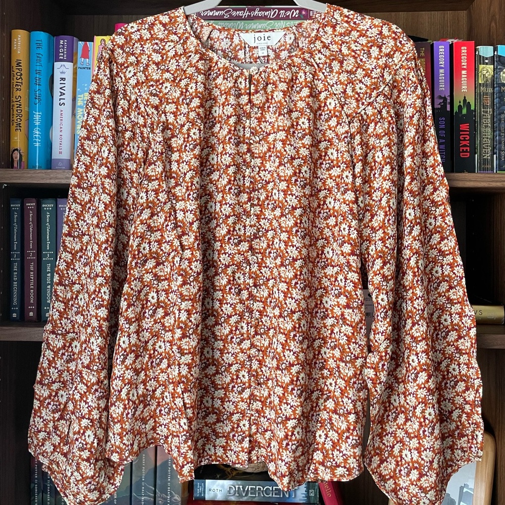 Joie Jenny Floral Woven Top (Plus)